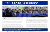 IPB Today Edisi 269 · Doktor. Hingga wisuda pada tahap ini, IPB University telah memiliki 161.798 alumni yang tersebar di penjuru Indonesia dan dunia. Dalam sambutannya, Rektor IPB