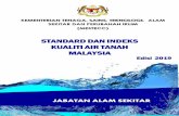 STANDARD DAN INDEKS KUALITI AIR TANAH MALAYSIA · standard dan indeks kualiti air tanah malaysia edisi 2019 jabatan alam sekitar kementerian tenaga, sains, teknologi, alam sekitar