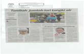 Akhbar/Tambah jum… · ngor Sdn Bhd (Air Sela- ngor) kini sedang giat me- lakukan kerja pemulihan di kawasan yang masih meng- alami gangguan bekalan air," katanya. Insiden tiga pail)