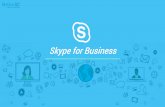 Skype for Business - Pengenalan Setting Spesifi… · AUDIO CONFERENCING VIDEO CONFERENCING CIRI-CIRI SKYPE FOR BUSINESS. Terhad kepada Pasukan Projek MyGovUC DEMO SKYPE FOR BUSINESS