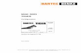 MAK 3003 TIGER - BARTEC · 2019-07-09 · MAK 3003 TIGER Configuration, Version de logiciel 2.7.38, SAK 120208 (17.04.2014) 2 Principes fondamentaux Avec le système MAK 3003, toutes