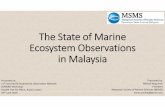01. The State of Marine Ecosystem Observations v2 Affendi€¦ · Seaweeds & Climate Change – halocarbon emissions from tropical seaweeds. Botanica Marina (2019) 62(3):265-273 Phang