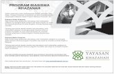 PROGRAM BIASISWA KHAZANAH€¦ · depan, Yayasan Khazanah menawarkan dua jenis biasiswa kepada warganegara Malaysia melalui Program Biasiswa Khazanah, iaitu: Biasiswa Global Khazanah