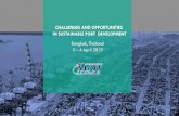 CHALLENGES AND OPPORTUNITIES IN SUSTAINABLE PORT DEVELOPMENT presentatio… · Ministry of Transport, Malaysia Sustainable Port Development –Challenges •Land management and use