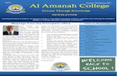 Al Amanah College … · Al Amanah college Bankstown Athletics Carnival will be held on Thursday 9 March 2017. The carnival will take place at “The Crest Facility”. This year,