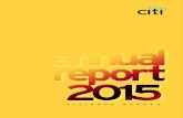 CITIBANK BERHADCITIBANK BERHAD · 2016-07-14 · corporate information ceo’s statement Citibank Berhad Annual Report 20 15 7 There was much to gain and many insights from the volatile