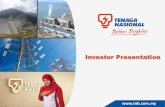 Investor Presentation€¦ · AND INVESTMENT IN THERMAL & RENEWABLE ENERGY Turkey Pakistan India Saudi Arabia Indonesia United Kingdom Kuwait United Kingdom • 50% equity ownership