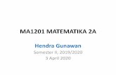 MA1201 MATEMATIKA 2A › 2020 › 04 › ...persegi panjang S. 4/11/2014 (c) Hendra Gunawan 5 ' n i f x i y i A i 1 ( , ) S Integral Lipat Fungsi Dua Peubah Misalkan f fungsi dua peubah