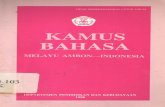 AMUS BAHASA - Kemdikbudrepositori.kemdikbud.go.id/2887/1/Kamus Bahasa Melayu...misalnya asam menjadi asang, minum menjadi minung, dan demam menjadi damang. Selain itu, terdapat juga