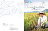 Creating Shared Value in Malaysia - nestle.com › sites › default › files › asset... · and consumer care representatives earn trust through product safety and quality; a non-negotiable