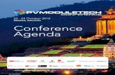 PENANG, MALAYSIA Conference Agenda · 2018-09-24 · This session will hear from three of the leading companies today, impacting module technologies, materials and production equipment