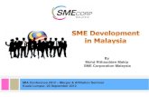 By Mohd Rithaudden Makip SME Corporation Malaysia · 9/20/2012  · • Market Development Grant • Exporters Training • SME Expert Advisory Panel • Biopreneur Clinic Building
