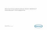 Dell WR517 Wireless Module Panduan Pengguna...• Menggunakan Windows® 8.1 • Menggunakan Windows® 7 (didukung oleh aplikasi Dell Wireless Monitor) Untuk menyambungkan secara nirkabel