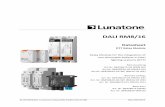 86458629 DALI RM RM8 RM16 EN D0042 - Lunatone · © 2019/04/04, Lunatone Industrielle Elektronik GmbH DALI RM 8/16 DALI RM8/16 Datasheet
