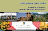 Norhamidi Muhamad Domain Teknologi & Kejuteraan · proposal for the same or a different grant and in suggesting ways to improve the project by the inclusion of additional information.