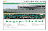 COMPANY PROFILE - Kargoya Sdn Bhd...COMPANY PROFILE Kargoya Sdn Bhd Warehouse 541750-X Page 1 of 17. Labour of Cargo Handling, Warehouse & Automotive Manpower CONTENTS Profile About