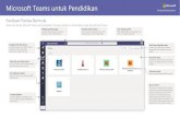 Microsoft Teams untuk Pendidikan€¦ · Tugasan boleh diedarkan kepada beberapa kelas atau pelajar individu. Ubahsuai tarikh akhir, tarikh tutup, Ubahsuai semua tarikh dan masa yang