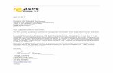 Astra Letter to Petronas2 · 2011-04-13 · PETROLIAM NASIONAL BERIIAI) (Incorporated in Malaysia) PEIROTVAS Twin Towers, Kuala LumpurCiU Centre 5(n88, Kula Lumpur - ltalaysia April