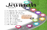 Op weg naar Jannah - WordPress.com · AL-MASAD 6. AN-NASR 7. AL-KAFIRUN 8. AL-KAWTHAR 9. AL-MA’UN 10. QURAISH Zet een bij de Surah die je kent Level 1. 09 07 . Created Date: 5/3/2019