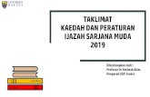 TAKLIMAT KAEDAH DAN PERATURAN IJAZAH SARJANA MUDA … Information/Taklimat Kaedah d… · Ijazah seperti yang ditetapkan di dalam Peraturan-Peraturan Universiti Malaya (Pengajian