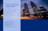Legal Update July 2020 · Shearn Delamore & Co 7th Floor Wisma Hamzah Kwong-Hing, No 1, Leboh Ampang 50100, Kuala Lumpur, Malaysia T: 603 2027 2727 F: 603 2078 5625 E: info@shearndelamore.com