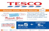 Tesco.com.my · 2020-06-29 · 2- 15 Jul 2020 Tempoh Promosi : 2-15 Julai 2020 Sila tebus di kaunter Khidmat Pelanggan xl Tuala Sukan Mikrofiber MILO@ *bernilai RM15 Mio , di stor-stor