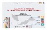 MALAYSIA’S EXPERIENCE IN THE DEVELOPMENT OF SEEA – … · 2017. 12. 13. · inter agency) 19 – 23 Sept 2016 Assessment Mission on SEEA by UNSD and UNESCAP 24 – 27 Jan 2017