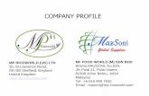 HUB HALAL FOODS UK - Mazsoni Global Sdn Bhd€¦ · MP RICE WORLD UK LIMITED • MFFW with its subsidiaries, the importer company of MP Rice World UK Limited (MPRW) which is based