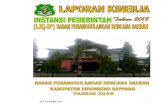 LKj-IP BPBD 2018 - sidrapkab.go.idsidrapkab.go.id/site/file/dokumen/LKJ-IP_2018_BPBD300819.pdf · LKj-IP BPBD 2018 KATA PENGANTAR Bismillahirahmanirahiim Assalamu Alaikum Wr.Wb. Puji