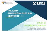 (Pindaan) - Universiti Kebangsaan Malaysia · Salinan minit keputusan MPU bagi aset alih lucut hak yang hendak digunakan semula oleh PTJ. e. Salinan dokumen-dokumen pembelian sekiranya