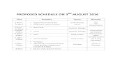 PROPOSED SCHEDULE ON 3RD AUGUST 2016iceps2016.conf.tw/site/userdata/1079/file/Proposed Schedule on 3rd... · Malaysia's iconic landmark, the Petronas Twin Towers, is best admired