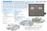 TOPAZ E ngineering solution provider ISO 9001:2008, OHSAS … · 2017. 12. 20. · Monorail Switch Actuator Control System . The Monorail Multi-Point Switchbeam (MPS) actuator and