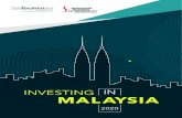 INVESTING IN MALAYSIA · 2020. 10. 5. · MAP OF MALAYSIA A total of 72.3% of % Malaysia’s total GDP was contributed by 6 main states. RM136.89billion RM55.81billion RM34.73billion