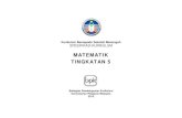 MATEMATIK TINGKATAN 5€¦ · Buku Spesifikasi Kurikulum Matematik Tingkatan 5 ini ialah terjemahan yang sah daripada buku Curriculum Specifications Form 5 Mathematics terbitan Curriculum