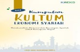 Kumpulan - kneks.go.id...Kumpulan Kultum Ekonomi Syariah Seri 2 yang merupakan kompilasi dari 42 naskah kultum tentang ekonomi dan keuangan syariah yang ditulis oleh para akademisi,