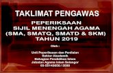 Oleh : Unit Peperiksaan dan Penilaian Sektor Akademik ...€¦ · Bahagian Pendidikan Islam Jabatan Agama Islam Selangor 03-55143656 / 3588. SMA 17 –23 OKT. 2019m Bersamaan 18 –24