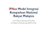IPNas: Model Integrasi Kesepaduan Nasional Rakyat Malaysia IPNas_Prof. Dr... · Membina negara bangsa integrasi (Etos Bangsa) Tadbir Urus & Pembangunan: Perubahan & Transformasi Sosial