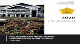 UNIVERSITAS SYIAH KUALA - Syiah Kuala University€¦ · Pedoman Remunerasi Universitas Syiah Kuala Tahun 2020 9 16. Remunerasi Tunjangan Hari Raya adalah imbalan kerja luar gaji