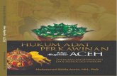 New HUKUM ADAT PERKAWINAN · 2019. 12. 6. · HUKUM ADAT PERKAWINAN dalam MASYARAKAT ACEH TINJAUAN ANTROPOLOGI DAN SOSIOLOGI HUKUM Muhammad Siddiq Armia, MH., PhD. ISBN. 978-602-0824-60-4