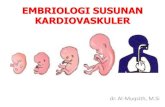 EMBRIOLOGI SUSUNAN KARDIOVASKULER - UNIMAL SUSUNAN...Embriologi Susunan Kardiovaskuler Embriologi jantung Embriologi pembuluh darah dan darah Seluruh sistem kardiovaskular – jantung,