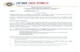 dokumen berkaitan hendaklah dimasukkan ke dalam sampul surat berlakri yang bertanda SEBUTHARGA NO: UPNMBC 04.06/3 (66) dan dimajukan terus kepada UPNM Holdings Centre Sdn. Bhd. di