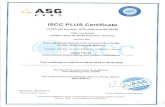 ISCC System€¦ · Kulim (Malaysia) Berhad, Palong Cocoa Palm Oil Mill KB 504, 85009 Segamat, Malaysia complies with the requirements of the certification system Iscc PLUS (International