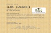 MODUL MATA KULIAH ILMU HARMONIkarawitan.isbiaceh.ac.id/.../2020/07/MODUL-ILMU-HARMONI.pdf · 2020. 7. 18. · Harmoni dapat dipergunakan untuk keperluan aransemen, penciptaan, dan