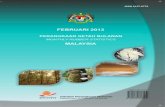 PERANGKAAN GETAH BULANANPERANGKAAN GETAH BULANAN MALAYSIA, FEBRUARI 2013# 1. PENGELUARAN Pada Februari 2013, pengeluaran getah asli adalah sebanyak 77,137 tan metrik, menurun 11,329