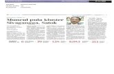 Akhbar/2020...pasar di Satok, Kuching, susulan saringan COVID-19 yang dilaku- kan di pasar itu. "Sehingga 28 Julai (semalam), 229 peniaga sudah disaring dan daripada jumlah itu, empat