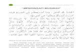 18.04.2014 ( rumi ) MENGINSAFI MUSIBAH · memelihara keduanya. dan Dia lah yang maha tinggi (darjat kemuliaanNya), lagi maha besar (kekuasaanNya)”. Ayat ini mengingatkan kepada