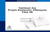 Taklimat Am Projek Komputer 1Malaysia Fasa 4B€¦ · Taklimat Am Projek Komputer 1Malaysia Fasa 4B Auditorium, ... Sistem Operasi Windows 7 Pakej Produktiviti Microsoft Digital Learning