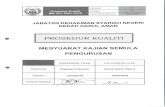 Jabatan Kehakiman Syariah Negeri Kedah ISO... · Prosedur Kualiti Ms ISO 90018.2015 TANGGUNGJAWAB Keluaran Pindaan Tarikh Berkuatkuasa TINDAKAN 01 15/04/2018 WP / PPAD / Peg.D 2.3