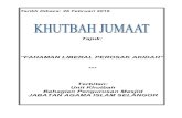26.02.2016(rumi) FAHAMAN LIBERAL PEROSAK AKIDAHe-masjid.jais.gov.my/uploads/uploads/26.02...Title: Microsoft Word - 26.02.2016(rumi) FAHAMAN LIBERAL PEROSAK AKIDAH Author: User Created
