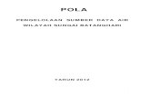 POLA - Kementerian Pekerjaan Umumsda.pu.go.id/assets/files/2012_Pola PSDA Batanghari.pdfi pola pengelolaan sumber daya air wilayah sungai batanghari tahun 2012